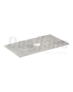 Freightliner Aluminum Axle Shim, 4 Inch X 7 Inch X 0.5 Degree, 0.88 | 16-13363-001