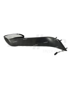 Freightliner Auxiliary Hood Mounted Mirror, Long, Black, Left Hand | A22-77790-008