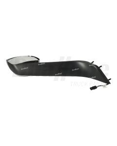 Freightliner Auxiliary Hood Mounted Mirror, Long, Bright, Left Hand | A22-77790-010