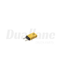 Freightliner Circuit Breaker - 20A, T2, Mini, 14 Volts, Yellow | 23-13126-220