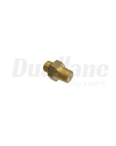 Freightliner Connector - Straight Thread, O-ring, 3/8-24, 1/4 | 23-12449-000