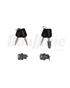 Freightliner Door & Ignition Lockset - Random Key Codes, 6 Key | A22-77318-166