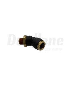Freightliner Elbow -45 PTC, .38 MPT TO .62 NT | 23-14395-010