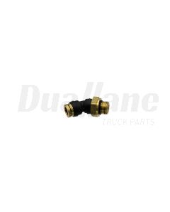 Freightliner Elbow -45, PTC, M16 O-ring TO .38 NT | 23-14407-000