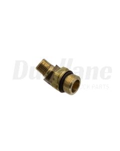 Freightliner Elbow - 45, Brass, MTRC STOR, 1/2-14 | 23-13633-278