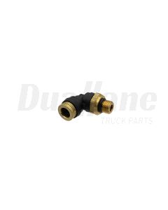 Freightliner Elbow 90 Degree, 3/8 push-to-connect X M12 Male O-ring | 23-14558-003