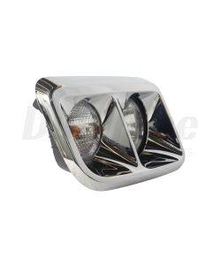 Freightliner Headlamp Assembly, Chrome, Right Hand | A06-88572-009