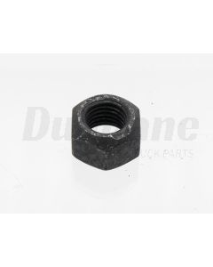 Freightliner Hex Lock Nut, Zinc, Aluminum, Black, M12 X 1.5 | 23-14072-112
