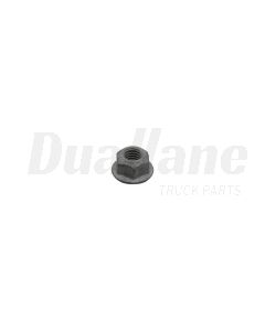 Freightliner Hexagonal Locking Flange Nut, M10 - 1.5, Aluminum and Zinc Alloy | 23-13892-010