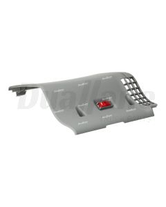 Freightliner HVAC Front Wall Lamp Cover Assembly, Slate Gray | A18-31993-010