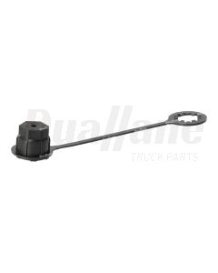 Freightliner Low Side A/C Hose Tethered Service Cap for 16mm Valve Body | CP7012