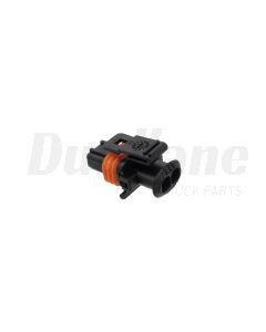 Freightliner Plug Connector, Electrical 2 Cavity, Key Paddle Keyer Kit, Backshell | 23-13152-207