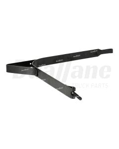 Freightliner Rectangular Fuel Tank Strap with Step Brackets, Painted 50G | A03-33883-005