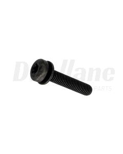 Freightliner Zinc And Iron Pan Head Internal Thread Machine Screw, M5 X 0.80 X 25 MM | 23-12982-725