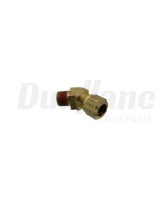Parker Hannifin Elbow Fitting 45 Degree, 1/2 Nylon X 3/8MPT | VS279NTA 8 6
