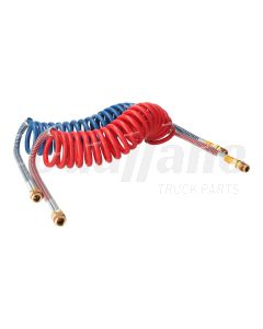 Phillips  Heavy Duty Coiled Air Brake Line, 15 Ft Pair | 11315