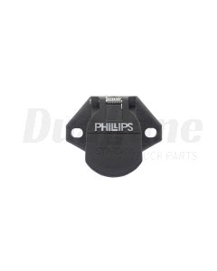 Phillips Ind. 7 Pin Receptacle, Static, Dry, Bolt with Locking Cap | 16 726