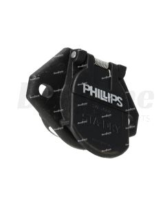Phillips Ind. 7-Way 2-Hole Bullet Termination Split Pin Socket | 16 724