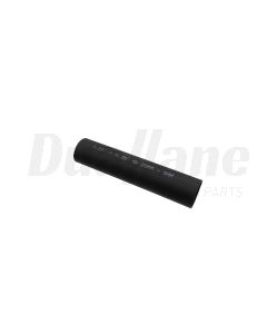 Phillips Ind. Heat Shrinkable Tubing, 1 - 4/0 GA, Black, 6 IN | 6 206