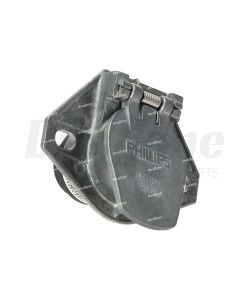 Phillips Ind. Split Pin Socket with 2 Hole Mount Zinc Die-Cast | 15 720