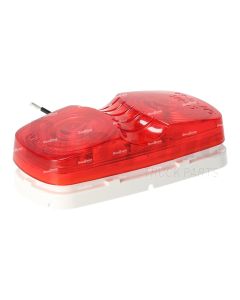 Signal-Stat Incandescent, Red Rectangular, 2 Bulb, Permastat, Clearance / Marker Light, P2, Bracket, 12V | 1211