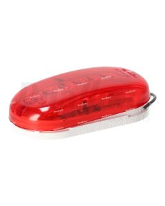 Signal-Stat Incandescent, Red Rectangular, 2 Bulb, Permastat, Clearance / Marker Light, P2, Bracket, 12V | 1259