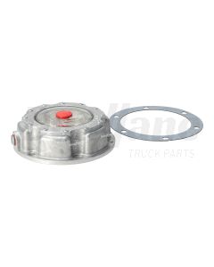 Stemco Hubcap with Pipe Plug | 343 4249