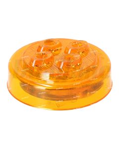 Truck-Lite 10 Series, 8 Diode LED, Round Marker Light, Yellow | 10385Y