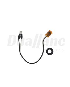 Truck-Lite 33 Series LED 3/4 in. Button Marker Light - Yellow | 33075Y