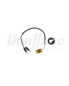 Truck-Lite 33 Series LED 3/4 in. Button Marker Light - Yellow | 33080Y