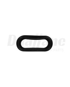 Truck-Lite Open Back, Black PVC, Grommet for 60 Series and 2 x 6 in. Lights, Oval | 60700