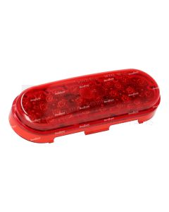 Volvo 60 Series, LED, Red, Oval, 26 Diode, Stop/Turn/Tail | 20448979