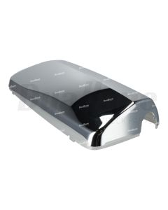 Volvo Mirror Back Cover with CB Hole, Chrome, Right Hand | 23836104