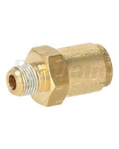 Volvo Tube Fitting, 1/8 NPT x 3/8 Tube | 8085303