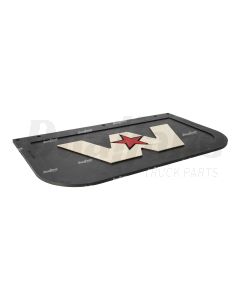 Western Star Black Rubber Mud Flap 14 Inch X 24 Inch | 17-19947-000