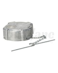 Western Star Fuel Cap, Quarter, Plain, No Lock | 03-37017-016