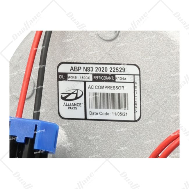 Purchase Alliance A/C Compressor, 10S15C, PV6, 157 mm, 6 Groove