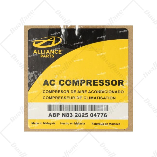 Buy Alliance A/C Compressor | N83 2025 04776 for $203.45 at