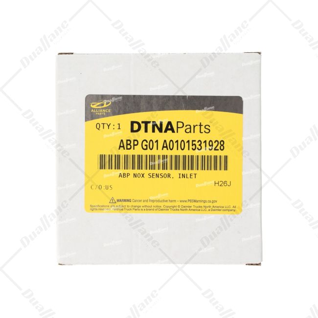Buy Alliance Inlet Nox Sensor | G01 A0101531928 for only $297.99