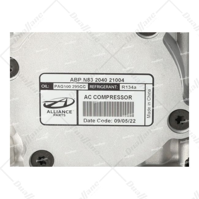 Order Alliance York A/C Compressor, ET210L with Clutch, 6