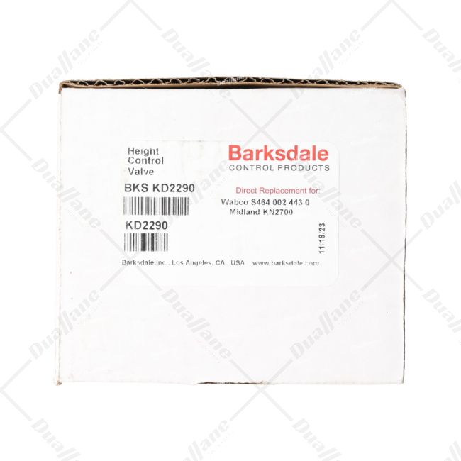 Buy Barksdale Air Spring Leveling Valve | KD2290 for $110.89