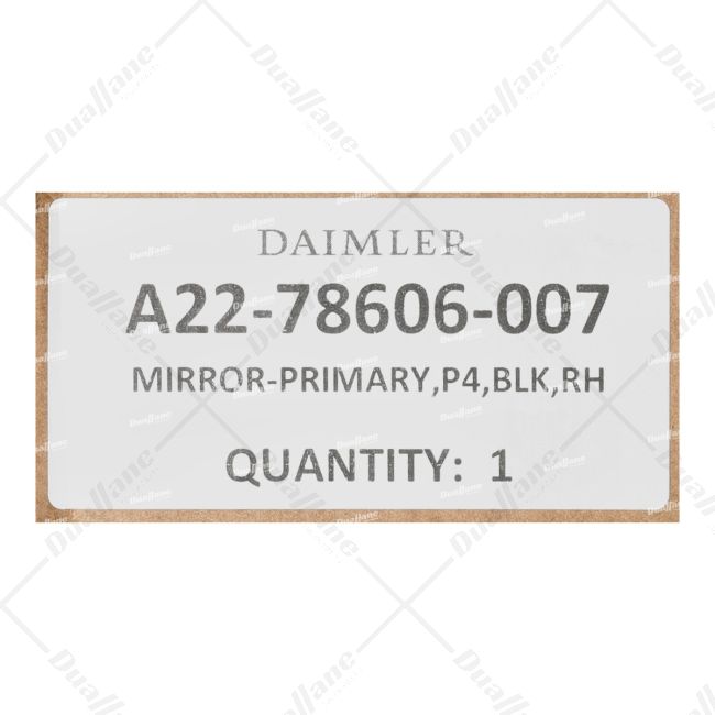 Buy Freightliner Primary Mirror - P4, Bright, Right Hand | A22