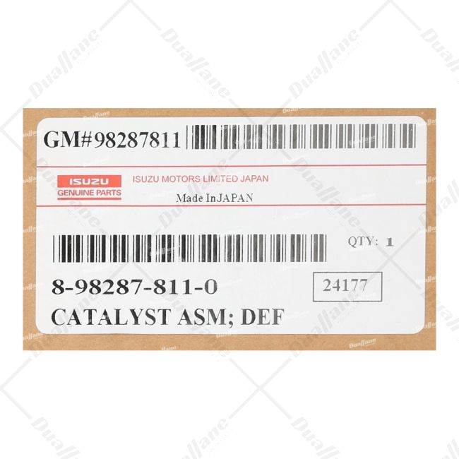 Order Isuzu DEF Catalyst Assembly | 8982878110 for $4,479.12 at