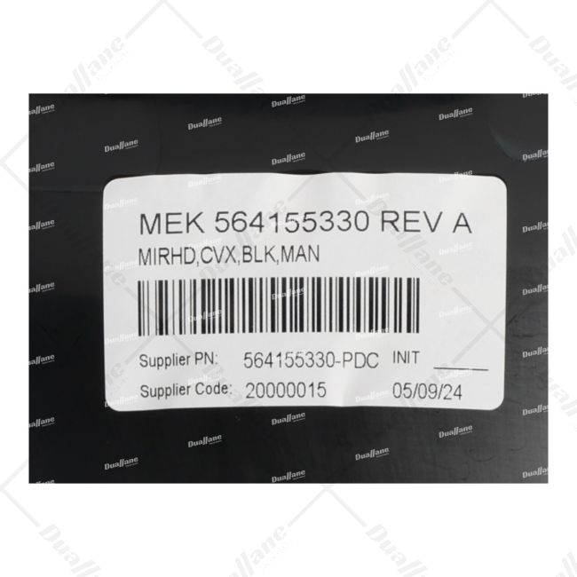 Order Mekra Freightliner Door Mirror Head CVX Black | 564155330