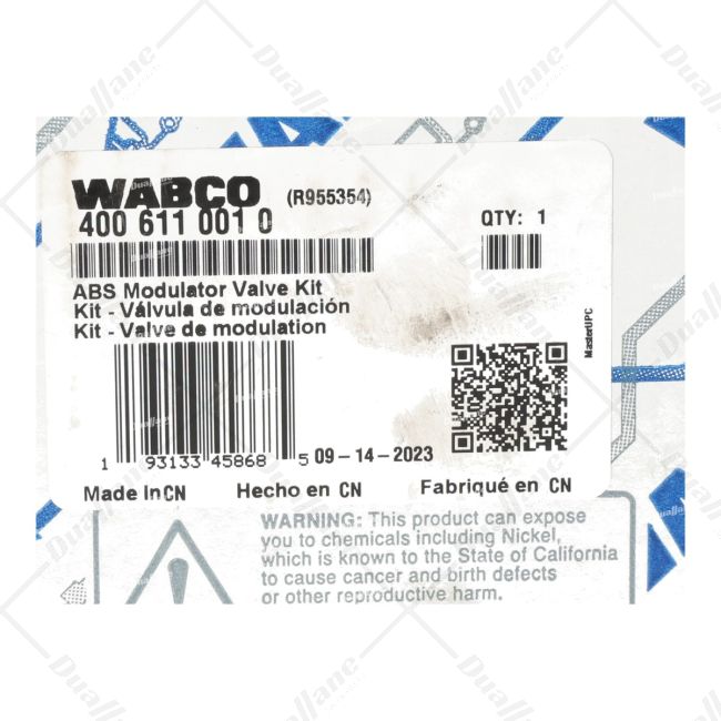 Order Meritor Tractor ABS Modulator Adapter Kit | R955354 for only