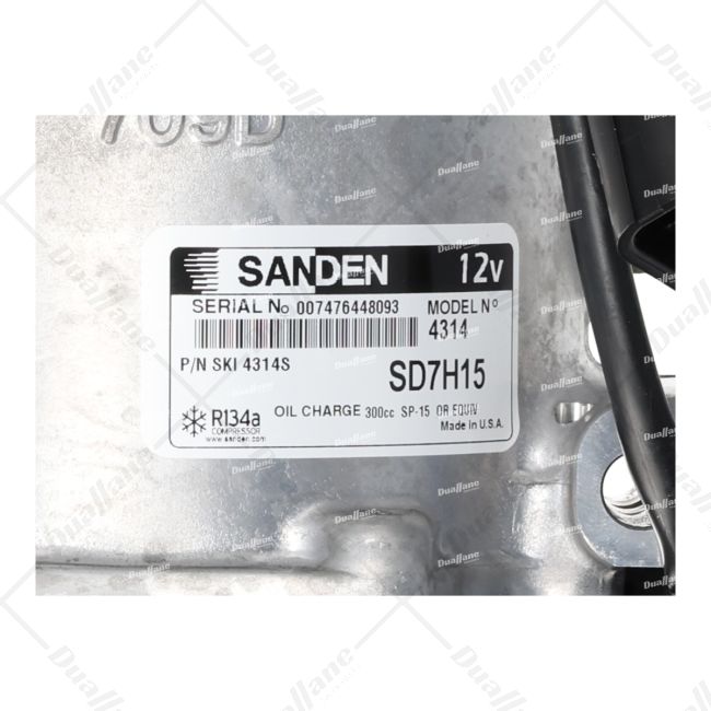 Buy Sanden R134A A/C Compressor, 8PK, SD7 | 4314AF for $161.52 at
