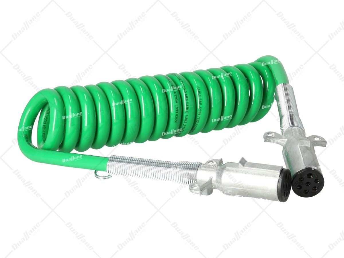 Buy Alliance Coiled Coated ABS cable with Metal Plugs, 12