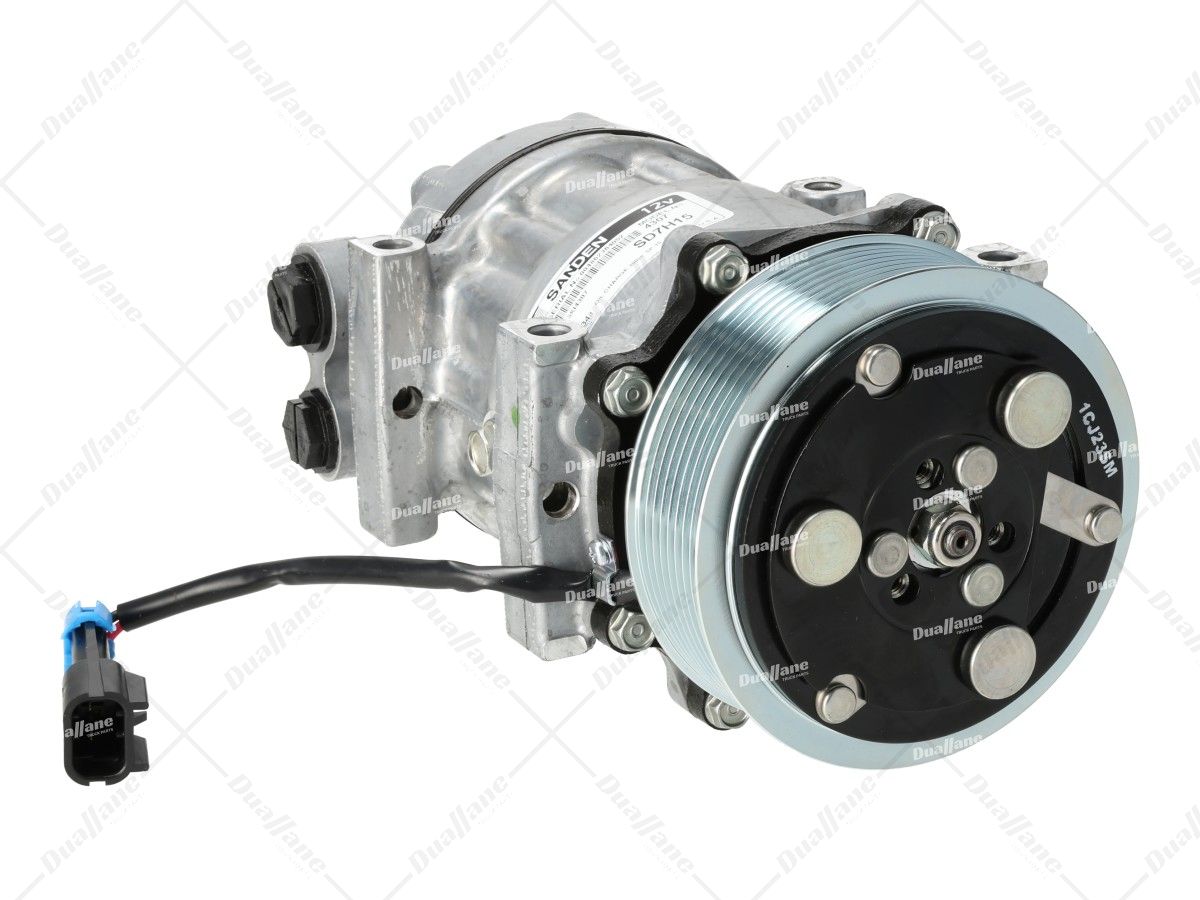 ku_sandesuさん12-10-7 Sanden SD7B10 Mini AC Compressor - Satin Finish - Pro Performance