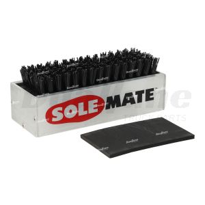 American Chrome Chicago Boot Brush, Black, Sole Mate, BP,7.5L2H | 23800