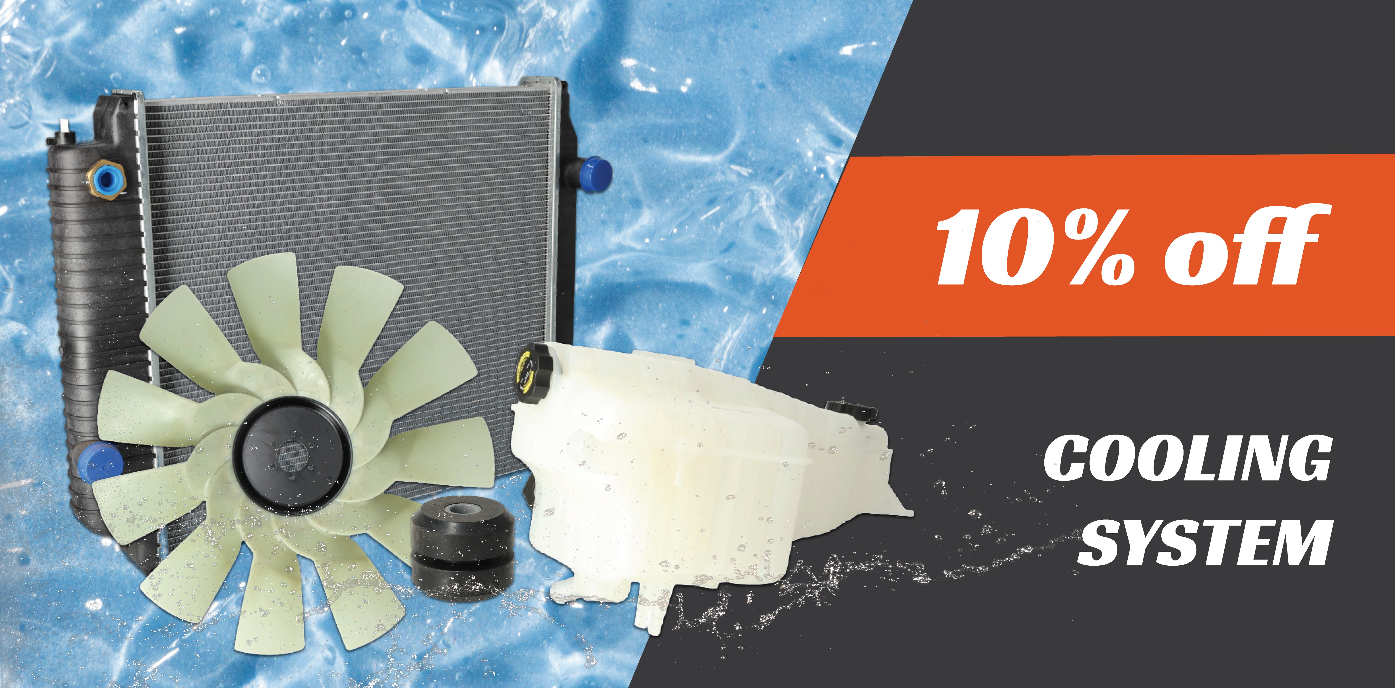 Save 10% on Cooling System Products